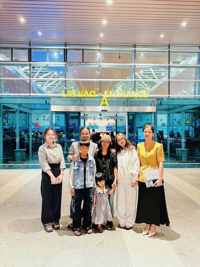 Gia đình bạn Minh Hoàng